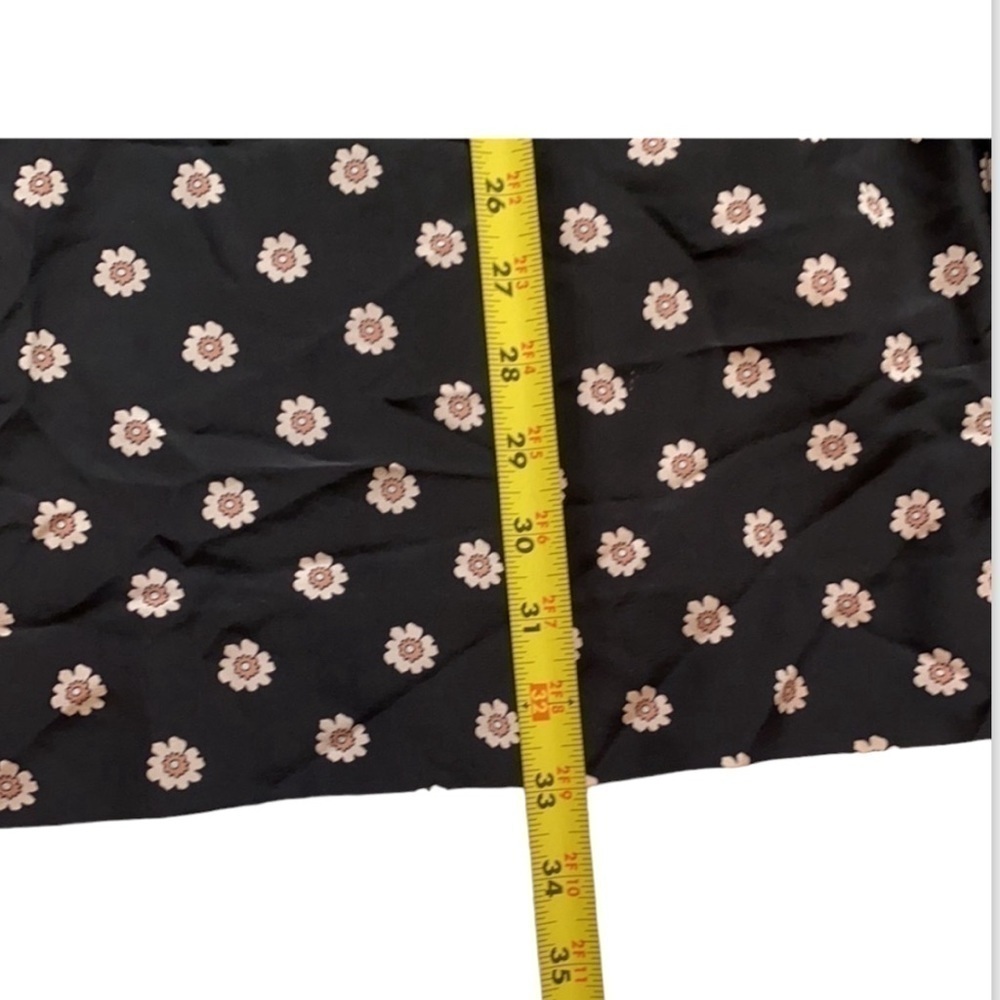 KATE SPADE floral midi long sleeves  dress size small - Picture 6 of 6